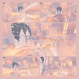 Winter Pink House