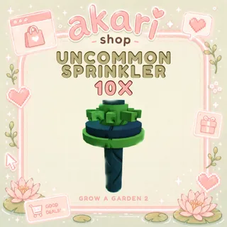 10x Uncommon Sprinkler