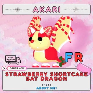 FR Strawberry Shortcake Bat Dragon