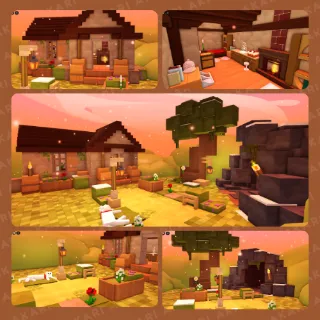 Minecraft Garden House