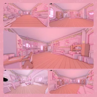 Strawberry Kitty House | Adopt Me! House