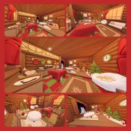 Warm Christmas House