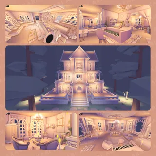Victorian Glitch Mansion | Adopt Me! House