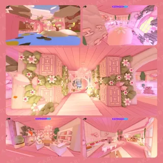 Pink Butterfly Mansion | Adopt Me! House