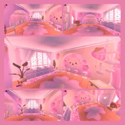 Pink Strawberry House