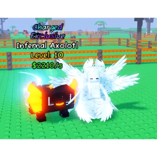 Infernal Axolotl (3.5% Chance in Prehistoric Exclusive Egg)