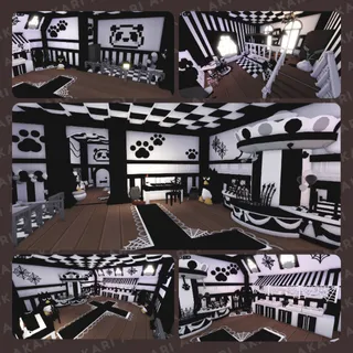 Goth Paw House | Adopt Me! House