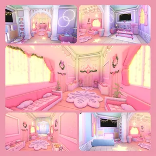 Cute Pink Starry House | Adopt Me! House