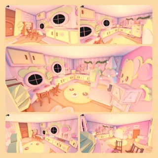 Bear Pink House | Adopt Me! House