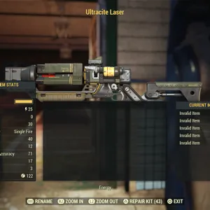 NW/Invalid Mod UC Laser