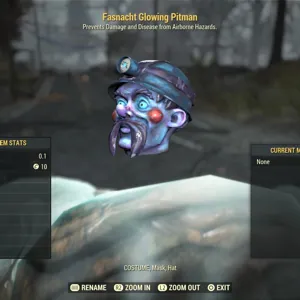 Fasnacht Glowing Pitman