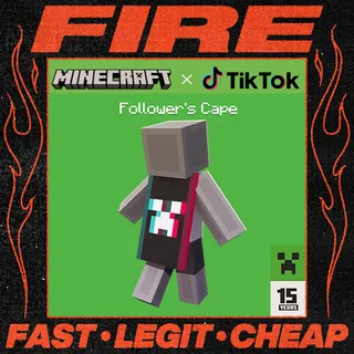 Minecraft TikTok Cape Instant Code