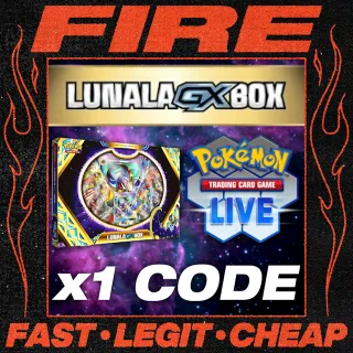 Pokémon TCG Live Code (Lunala GX Box) Instant Delivery