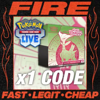 Pokémon TCG Live Code (Temporal Forces Elite Trainer Box: Iron Thorns) Instant Delivery