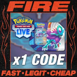 Pokémon TCG Live Code (Paradox Clash Tin: Walking Wake ex) Instant Delivery