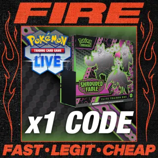 Pokémon TCG Live Code (Scarlet & Violet - Shrouded Fable Elite Trainer Box) Instant Delivery