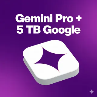 Gemini Pro 18 Months + 5TB Google Storage