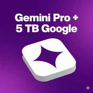 Gemini Pro 18 Months + 5TB Google Storage