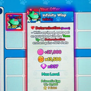 BGSI infinity wisp pet