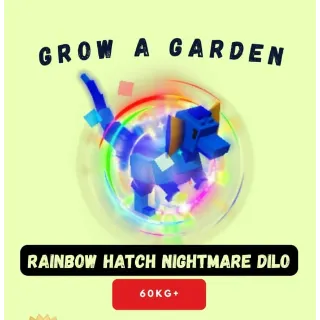 HUGE RAINBOW HATCHED DILOPHOSAURUS | 60KG+