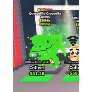 RAINBOW QUESADILLA CROCODILA