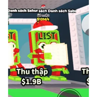 List list list sahur 10m/s - steal a brainrot