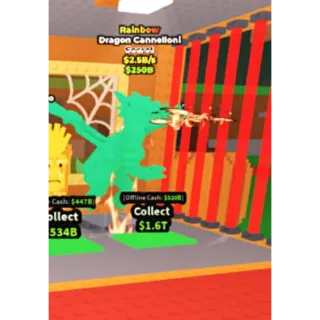 🔥Lowest Price🔥Rainbow Dragon Cannelloni - 2.5B/S - STEAL A BRAINROT