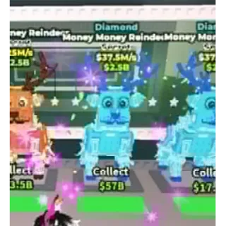 diamond Money Money Reindeer