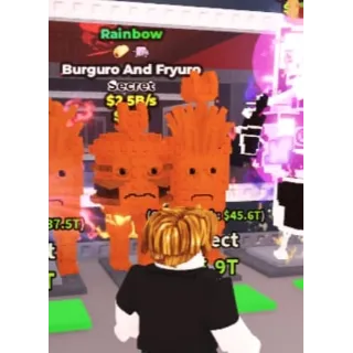 RAINBOW BURGURO AND FRYURO 2.5b/s | SAB
