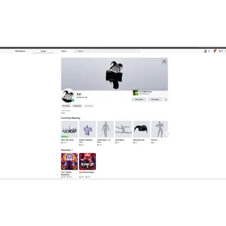 Korblox Account | Play Evade | Stacked Inventory | Roblox VNG