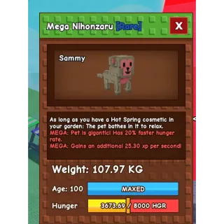 ❗️ ❗️ Mega godly/titanic/huge nihonzaru 107kg 100 age