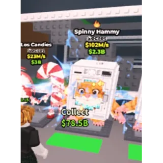 Spinny Hammy 102m/s