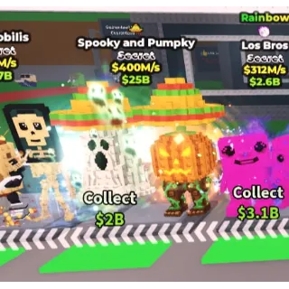 Spooky and Pumpky 400m/s