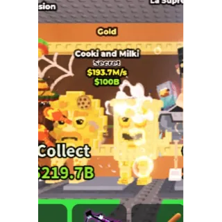 Gold Cooki And Milki