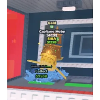 gold capitano moby  1b/s | SAB