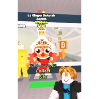 la ginger sekolah 750m/s