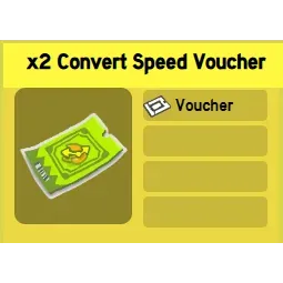 Bee Swarm Simulator | x2 Convert Speed Voucher