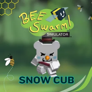 Snow Cub Skin | Bee Swarm Simulator