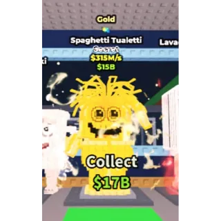 gold Spaghetti Tualetti 315m/s