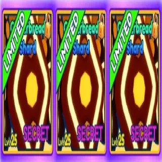 3X Gingerbread Shard