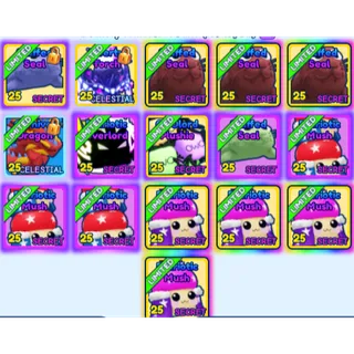 (16X PETS) HUGE Carnival Pet Team Bundle #1