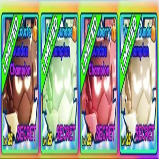 All 4 Sundae Champions