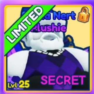 Shiny Mythic Santa Nert Plushie (With determination and Looter V)