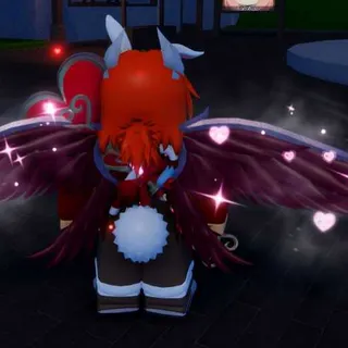 Blessed Cupid wings