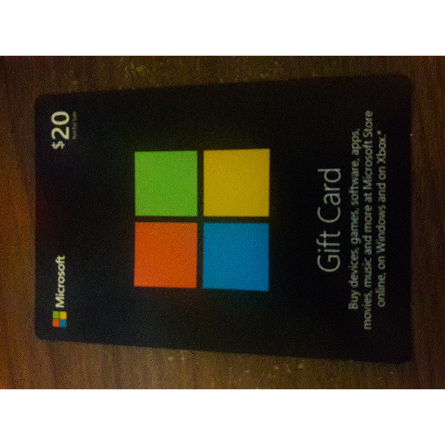 what is a microsoft gift card