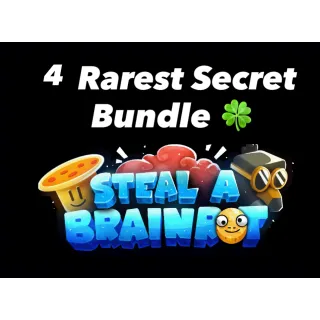 4 Rarest Secret Bundle Chepeast Steal A Brainrot