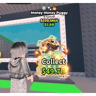 [220.5M/S] MONEY MONEY PUGGY 💰 | 1% CHANCE OF SPAWN | RARE BRAINROT | CHEAP & INSTANT DELIVERY