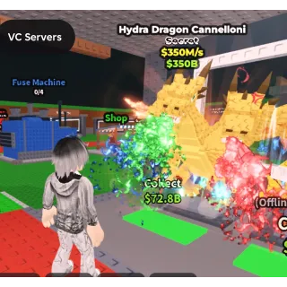 [350m/s] Hydra Dragon Cannelloni Rarest Brainrot Steal A Brainrot