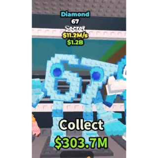 Diamond 67 ( six seven ) 💎 | 11m/s+ 🤩 | Fast Delivery 📦 | Trusted And Legit ✅ | Steal A Brainrot