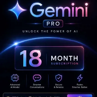 Gemini Pro Subscription 18 Months